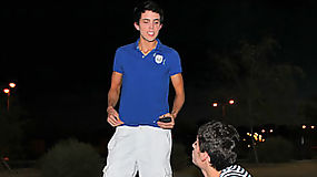 Playful twinks love licking sweet and hard candy