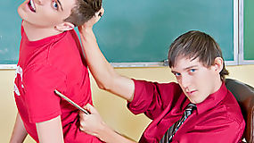 Teacher lesson plan goes wild with butt blast blow