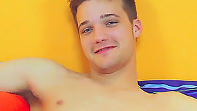 Hot Texan twink interview with some sex samples