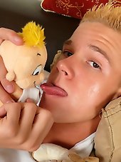 Hot blonde barely legal Teen Boy