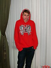 Horny slim russian gay teen boy