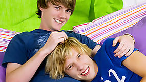 Hot teach twinks underwater leads to lusty sex