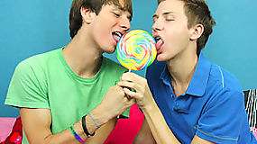 Nathan ordered a huge crazy lollipop that enslaves you into sex mode